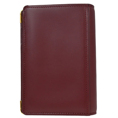 Cartier Must de Cartier Bordeaux Leather Cardholder