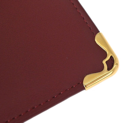 Cartier Must de Cartier Bordeaux Leather Cardholder