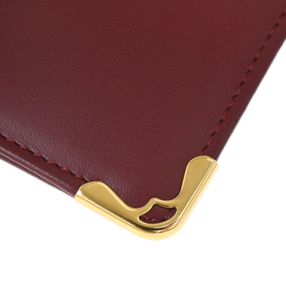 Cartier Must de Cartier Bordeaux Leather Cardholder
