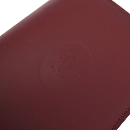 Cartier Must de Cartier Bordeaux Leather Cardholder