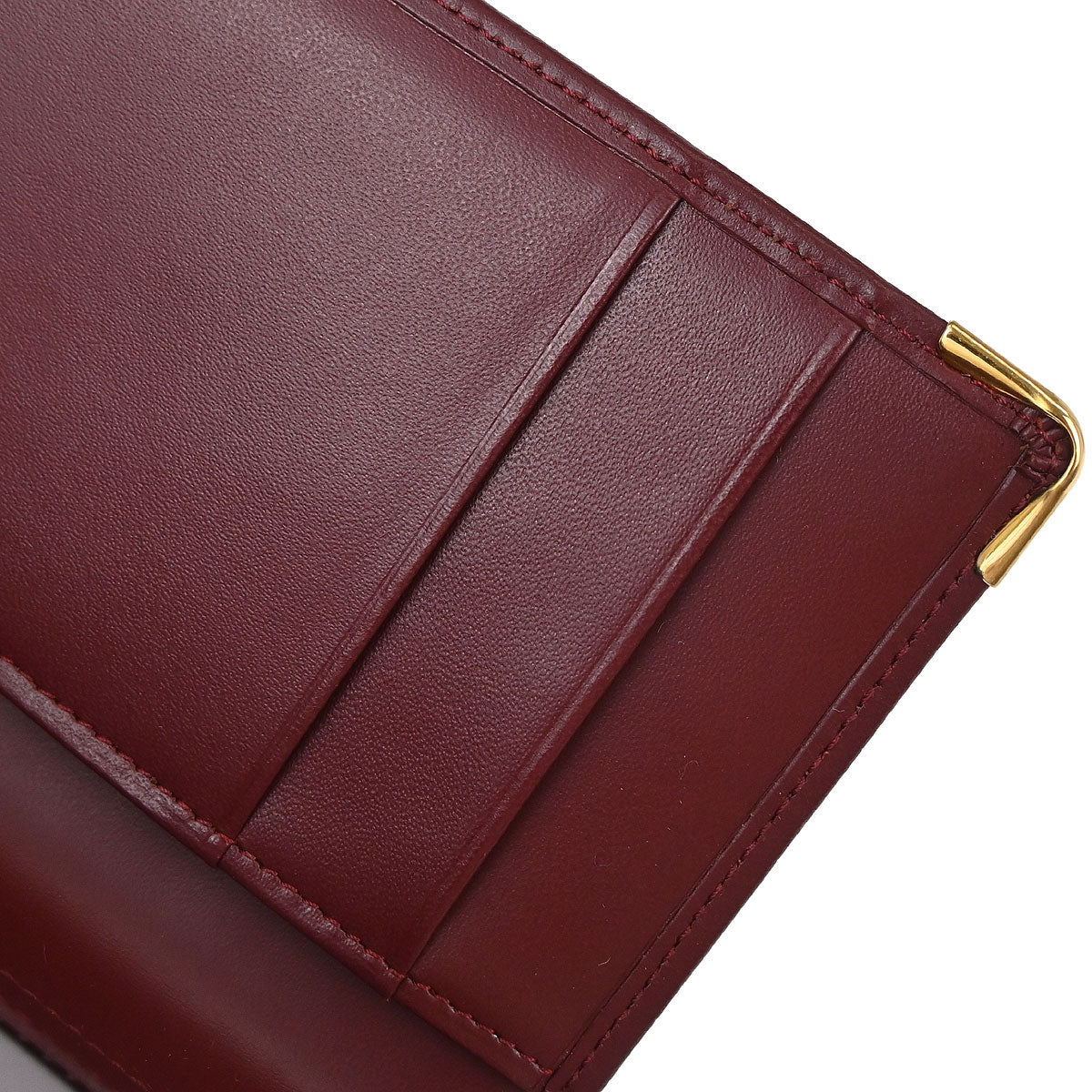 Cartier Must de Cartier Bordeaux Leather Cardholder