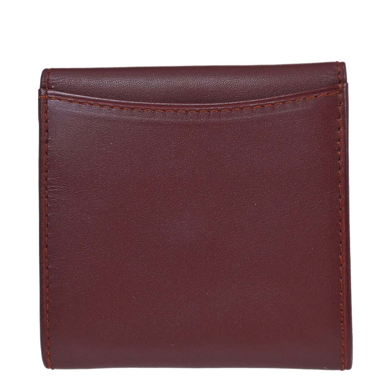Cartier Must de Cartier Bordeaux Coin Purse Wallet