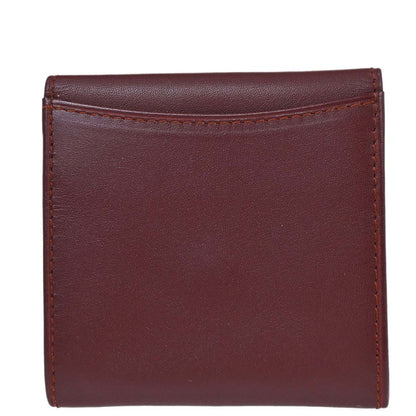 Cartier Must de Cartier Bordeaux Coin Purse Wallet