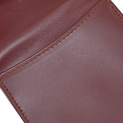 Cartier Must de Cartier Bordeaux Coin Purse Wallet