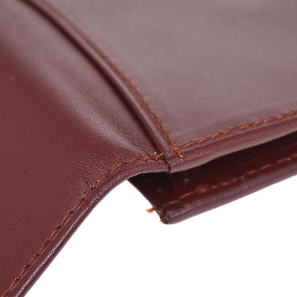 Cartier Must de Cartier Bordeaux Coin Purse Wallet
