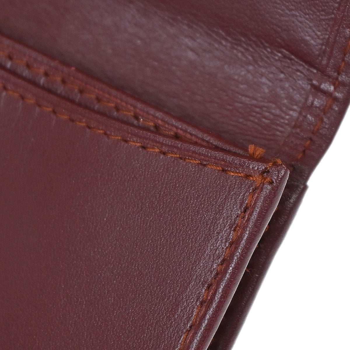 Cartier Must de Cartier Bordeaux Coin Purse Wallet