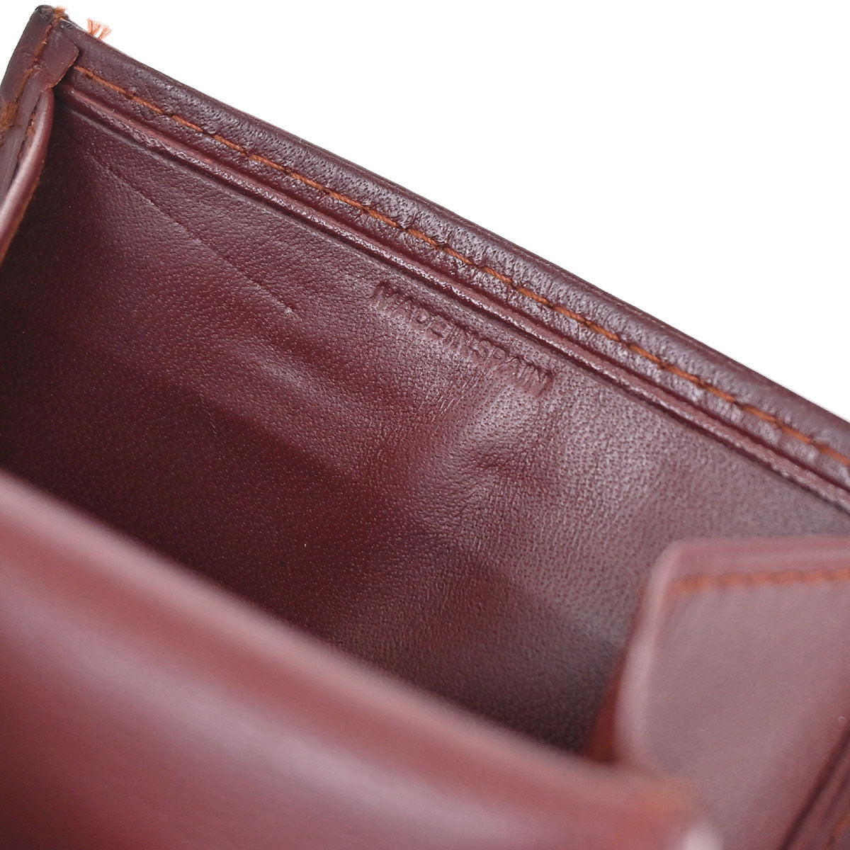 Cartier Must de Cartier Bordeaux Coin Purse Wallet