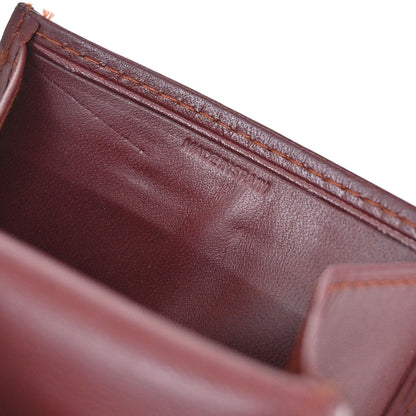 Cartier Must de Cartier Bordeaux Coin Purse Wallet
