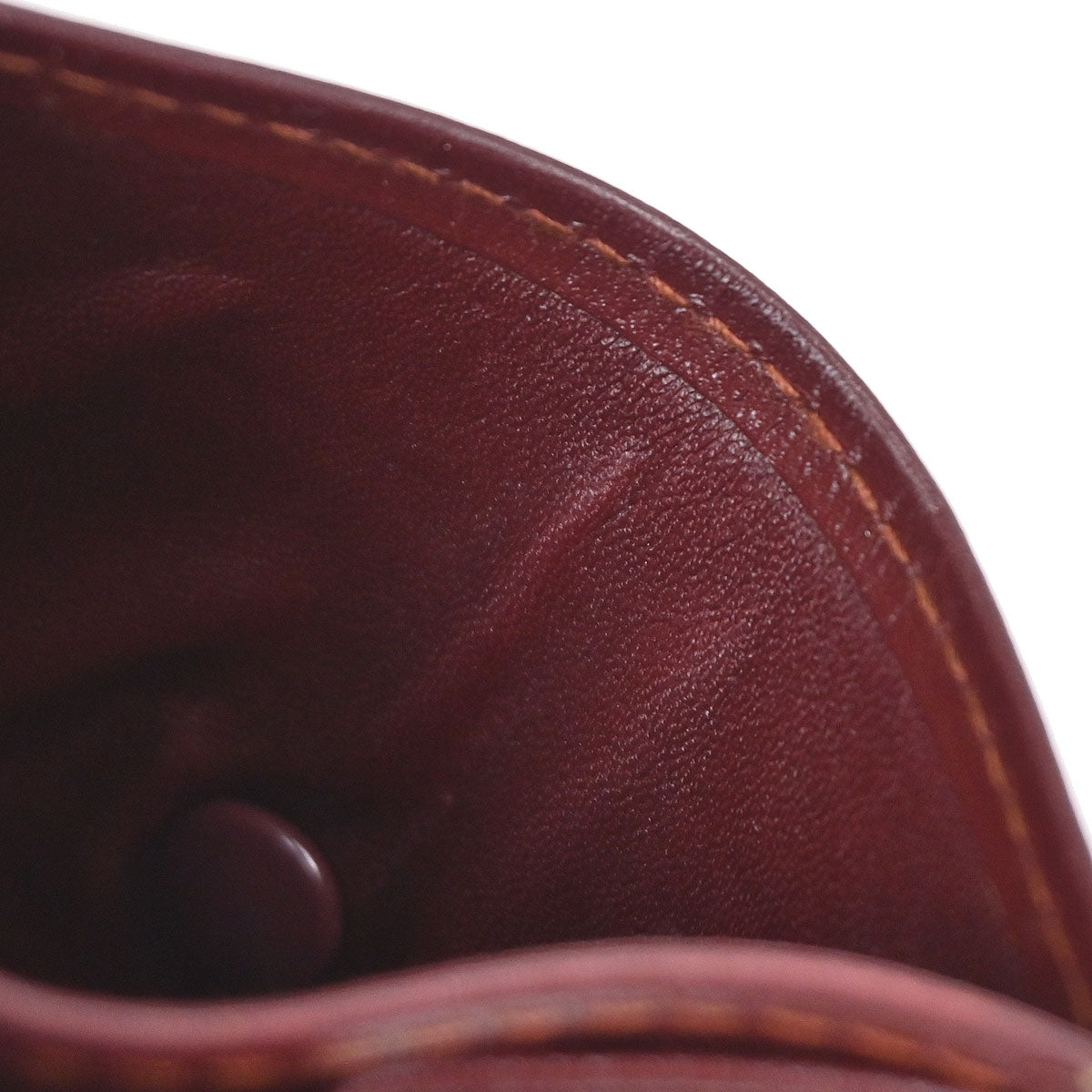 Cartier Must de Cartier Bordeaux Coin Purse Wallet