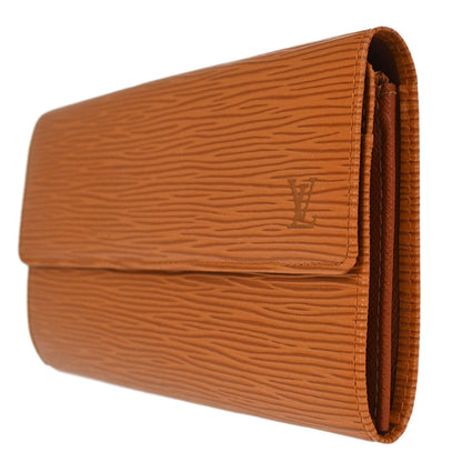Louis Vuitton 1999 Brown Epi Porte Monnaie Credit Wallet M63578