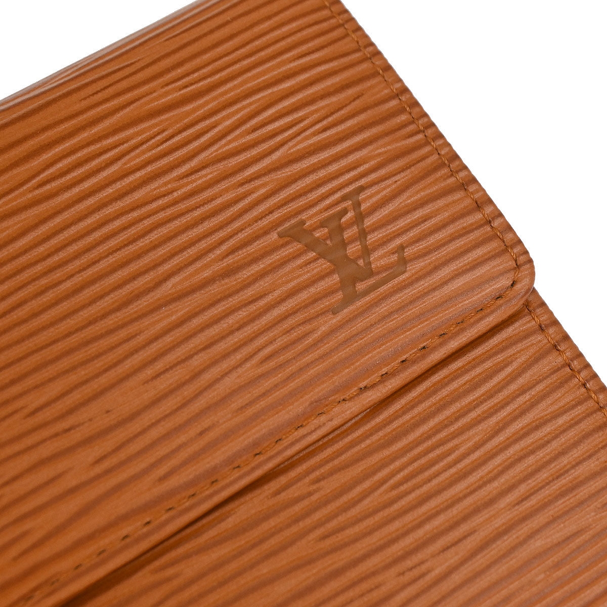 Louis Vuitton 1999 Brown Epi Porte Monnaie Credit Wallet M63578