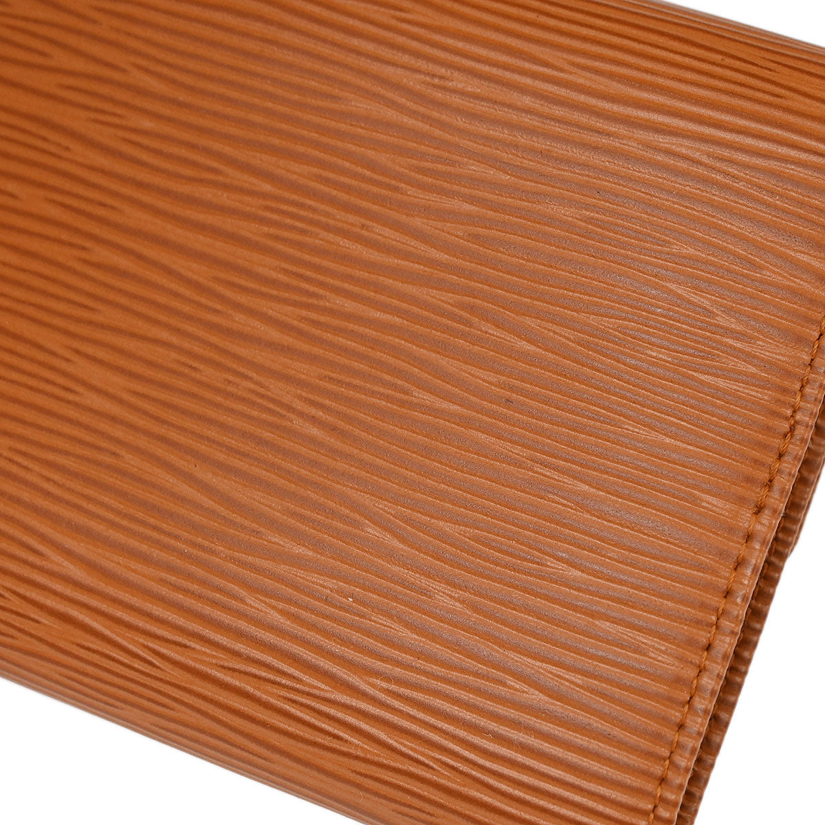 Louis Vuitton 1999 Brown Epi Porte Monnaie Credit Wallet M63578
