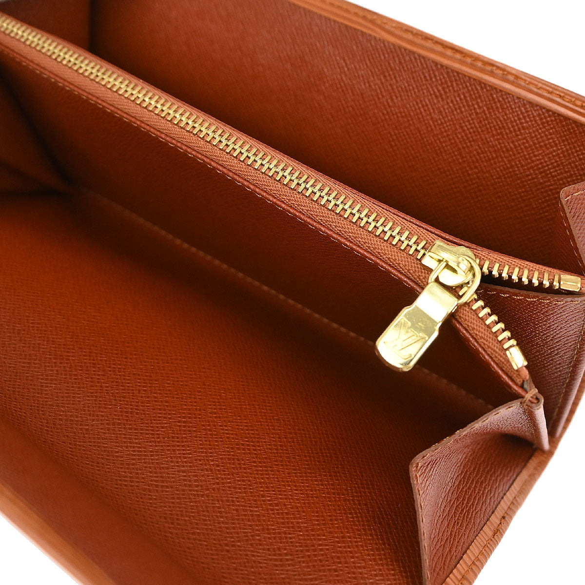 Louis Vuitton 1999 Brown Epi Porte Monnaie Credit Wallet M63578