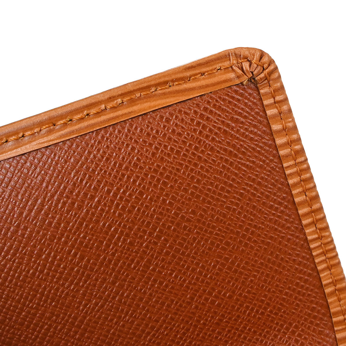 Louis Vuitton 1999 Brown Epi Porte Monnaie Credit Wallet M63578