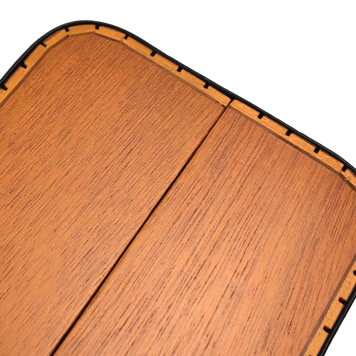 Chanel Brown Black Wood Vanity Handbag Box
