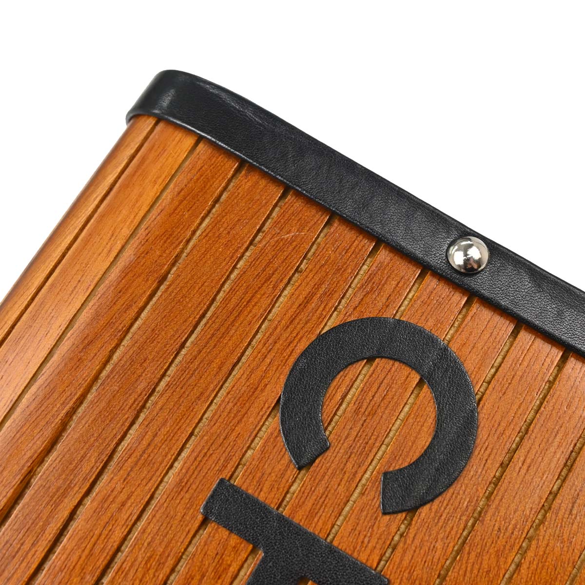 Chanel Brown Black Wood Vanity Handbag Box