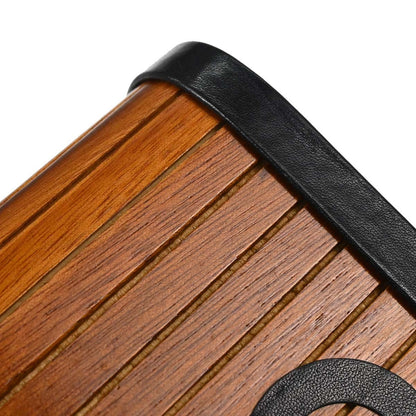 Chanel Brown Black Wood Vanity Handbag Box