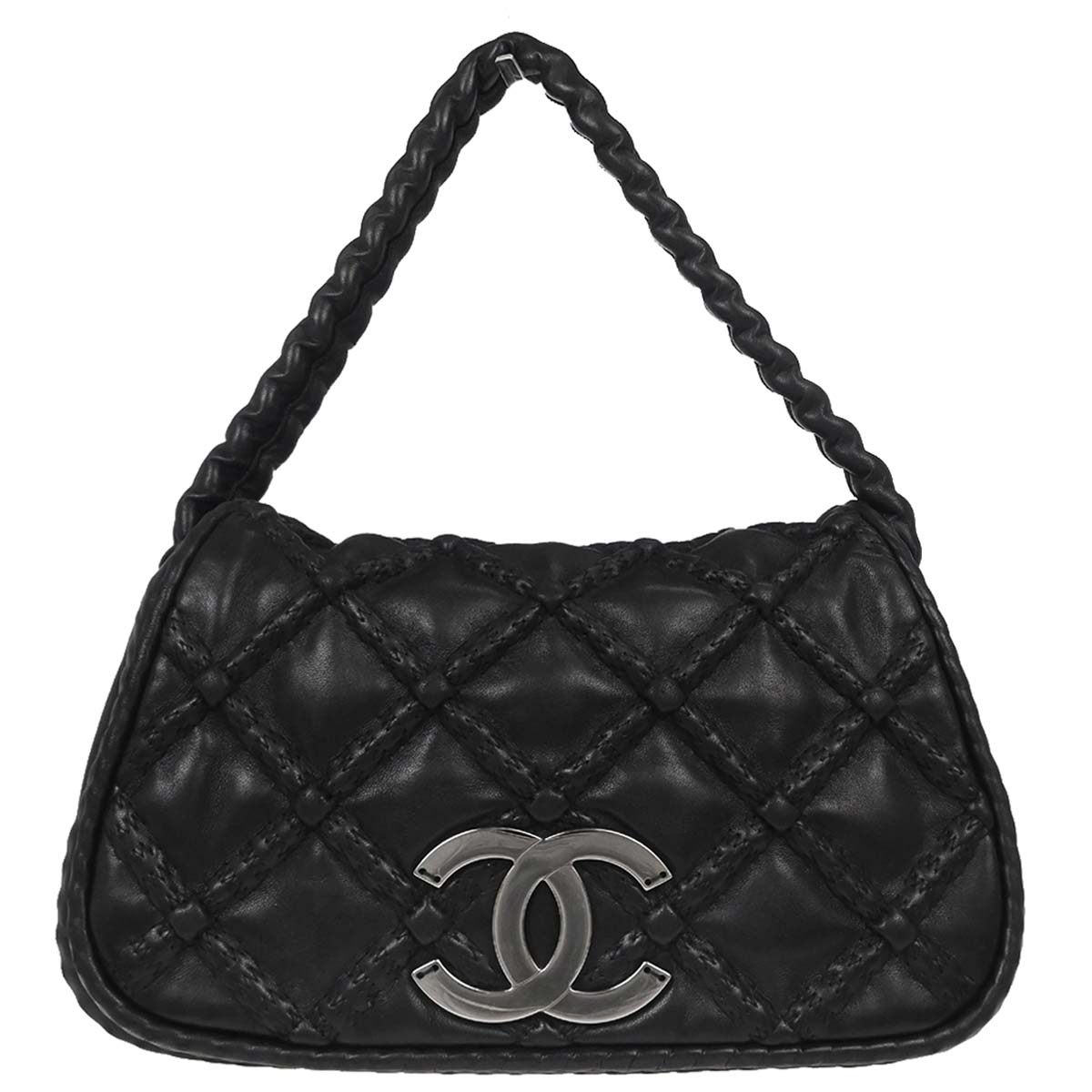 Chanel Black Lambskin Handbag