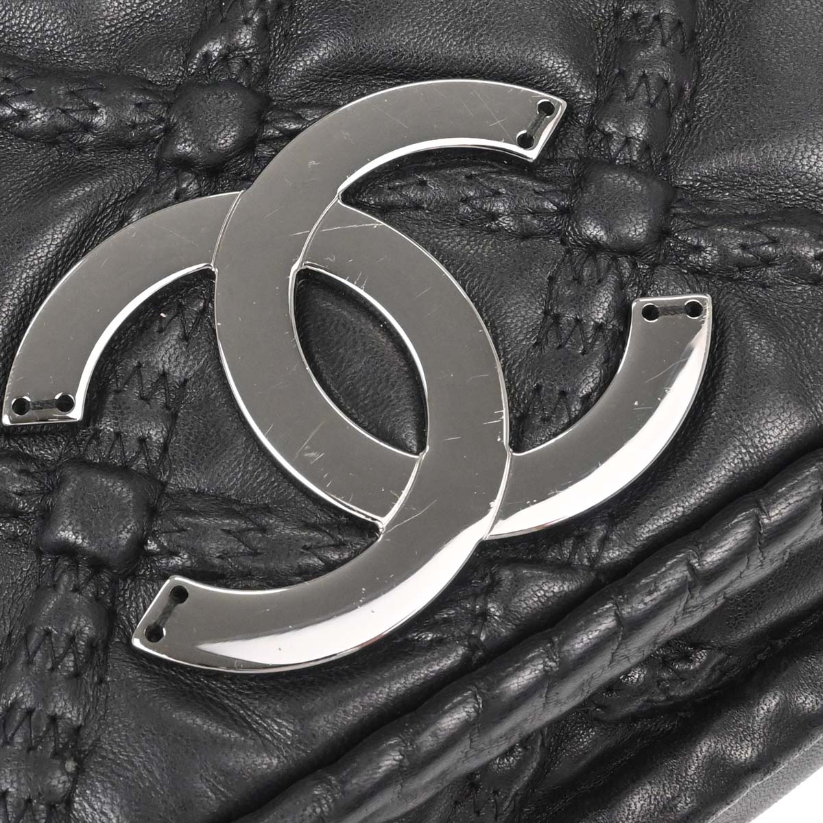 Chanel Black Lambskin Handbag