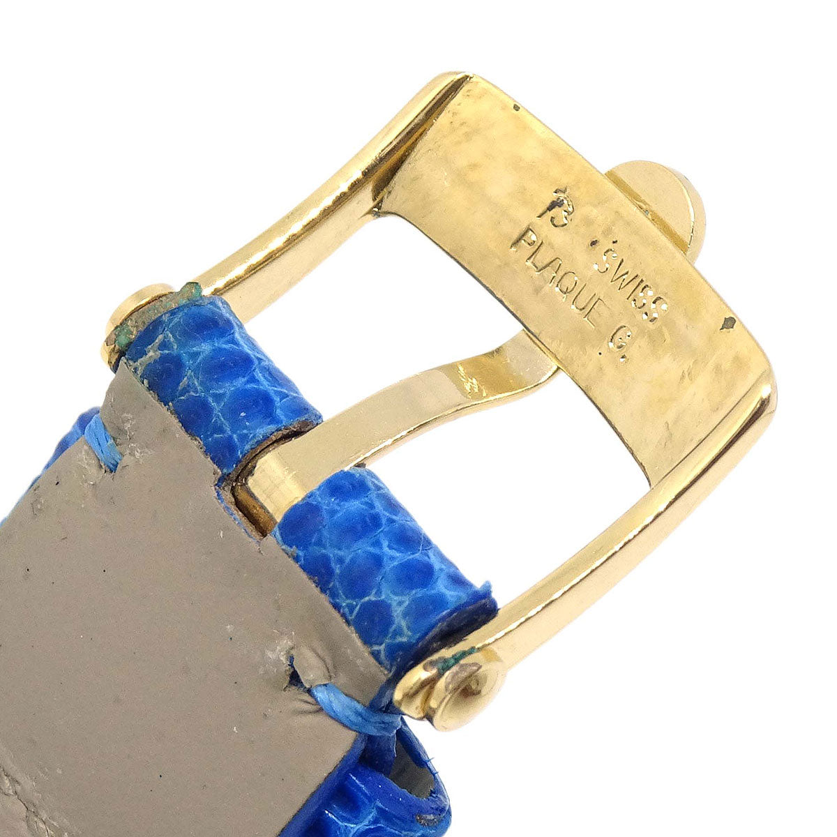 Van Cleef & Arpels * Classic Watch 27mm Ref.18101 Quartz 18KYG Lizard