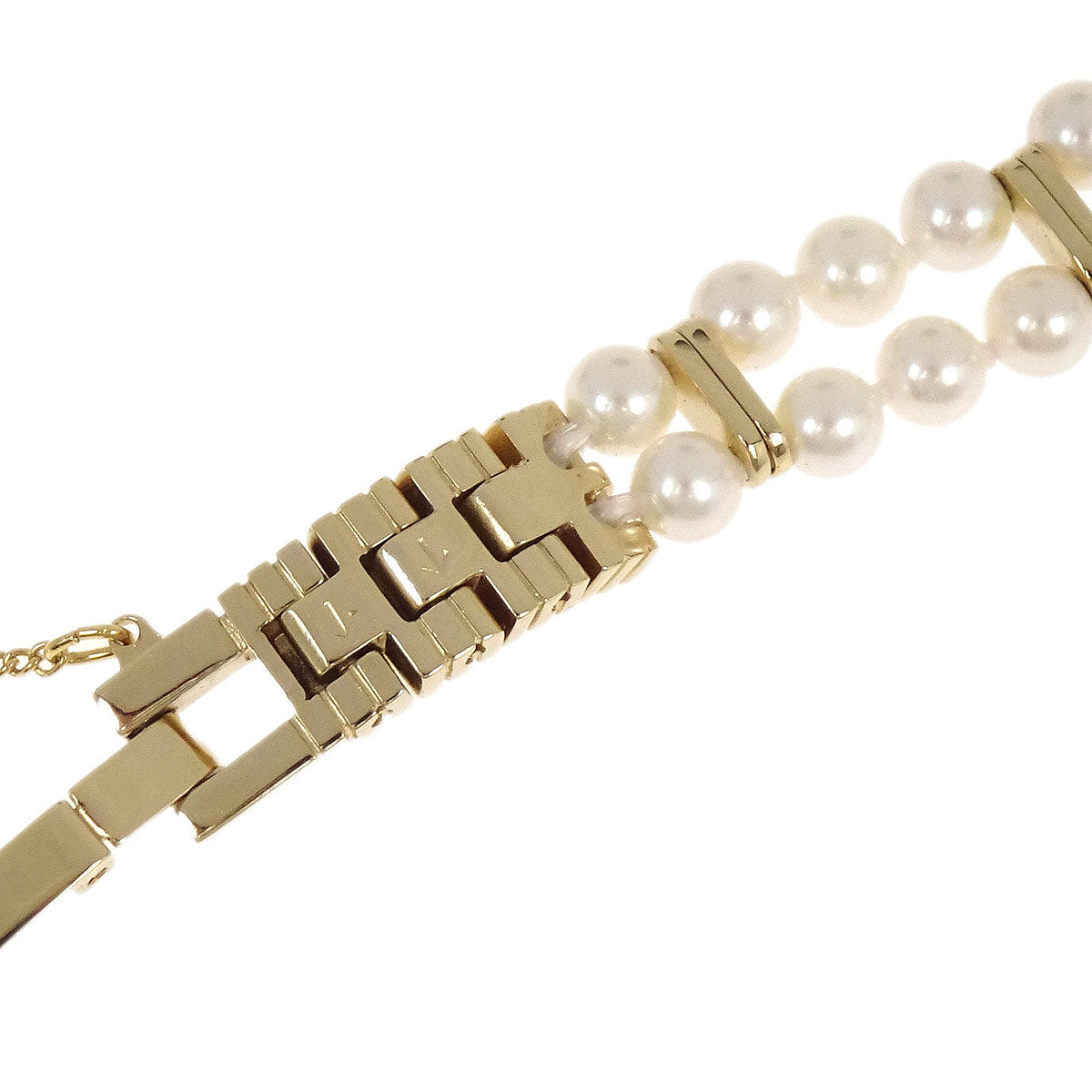Mikimoto JAL Pearl Quartz Watch SS