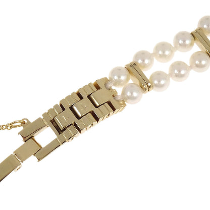 Mikimoto JAL Pearl Quartz Watch SS