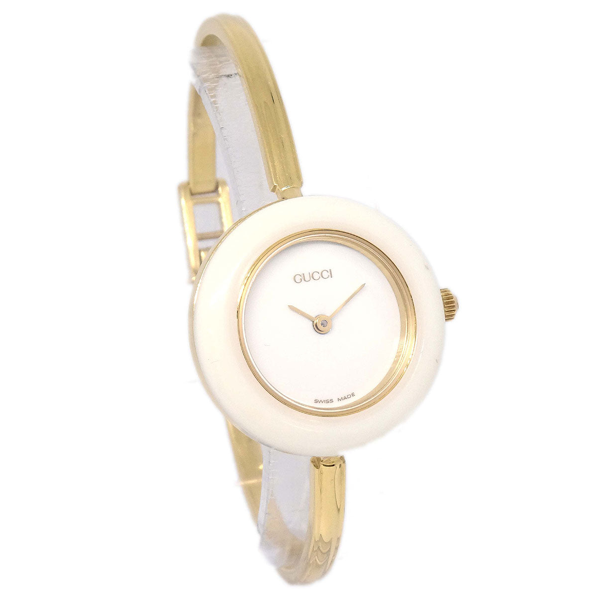 Gucci 11/12.2 Change Bezel Chameleon Quartz Watch SS