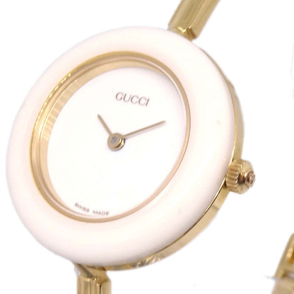 Gucci 11/12.2 Change Bezel Chameleon Quartz Watch SS