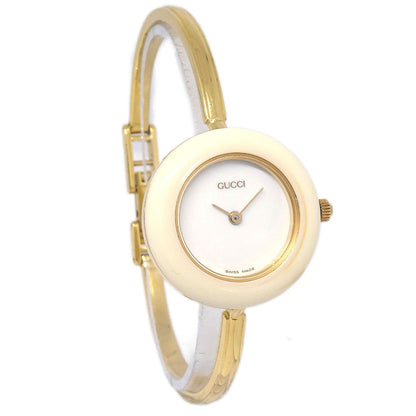 Gucci 11/12.2 Change Bezel Chameleon Quartz Watch SS