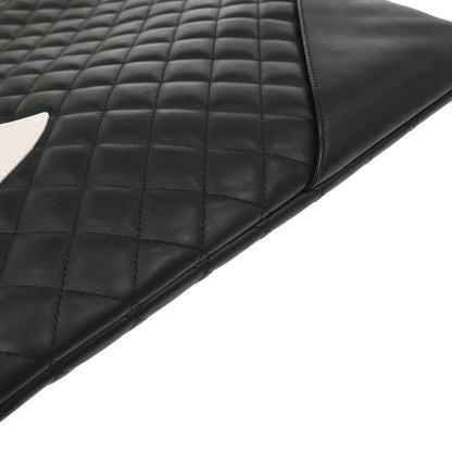 Chanel Black Calfskin Cambon Ligne Handbag
