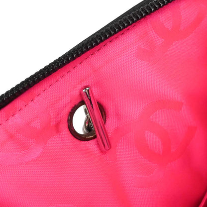 Chanel Black Calfskin Cambon Ligne Handbag