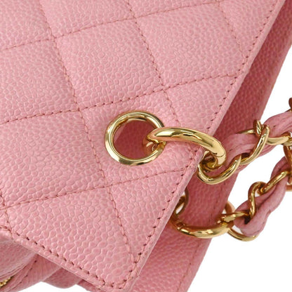 Chanel Pink Caviar Skin Petite Timeless Tote PTT Chain Handbag