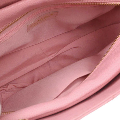 Chanel Pink Caviar Skin Petite Timeless Tote PTT Chain Handbag