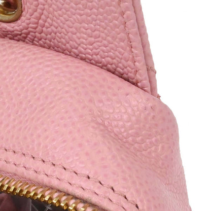 Chanel Pink Caviar Skin Petite Timeless Tote PTT Chain Handbag