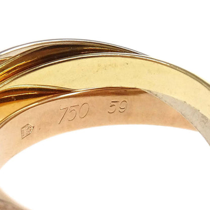 Cartier Must de Cartier Trinity Ring 750 #59 #58 Jewelry