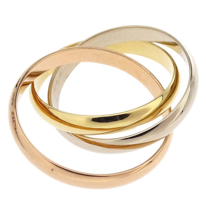 Cartier Must de Cartier Trinity Ring 750 #59 #58 Jewelry