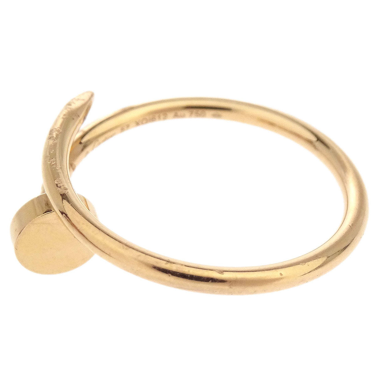 Cartier Juste Un Clou Ring Au750 Gold #57 #56 Jewelry