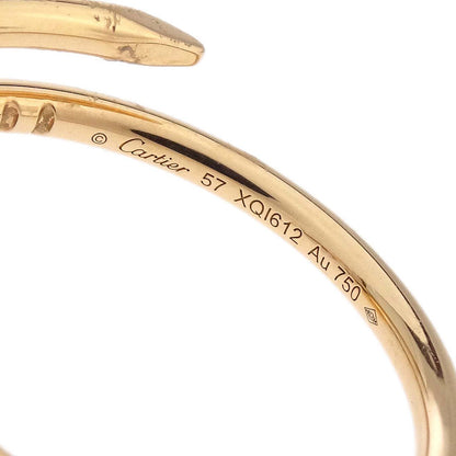 Cartier Juste Un Clou Ring Au750 Gold #57 #56 Jewelry