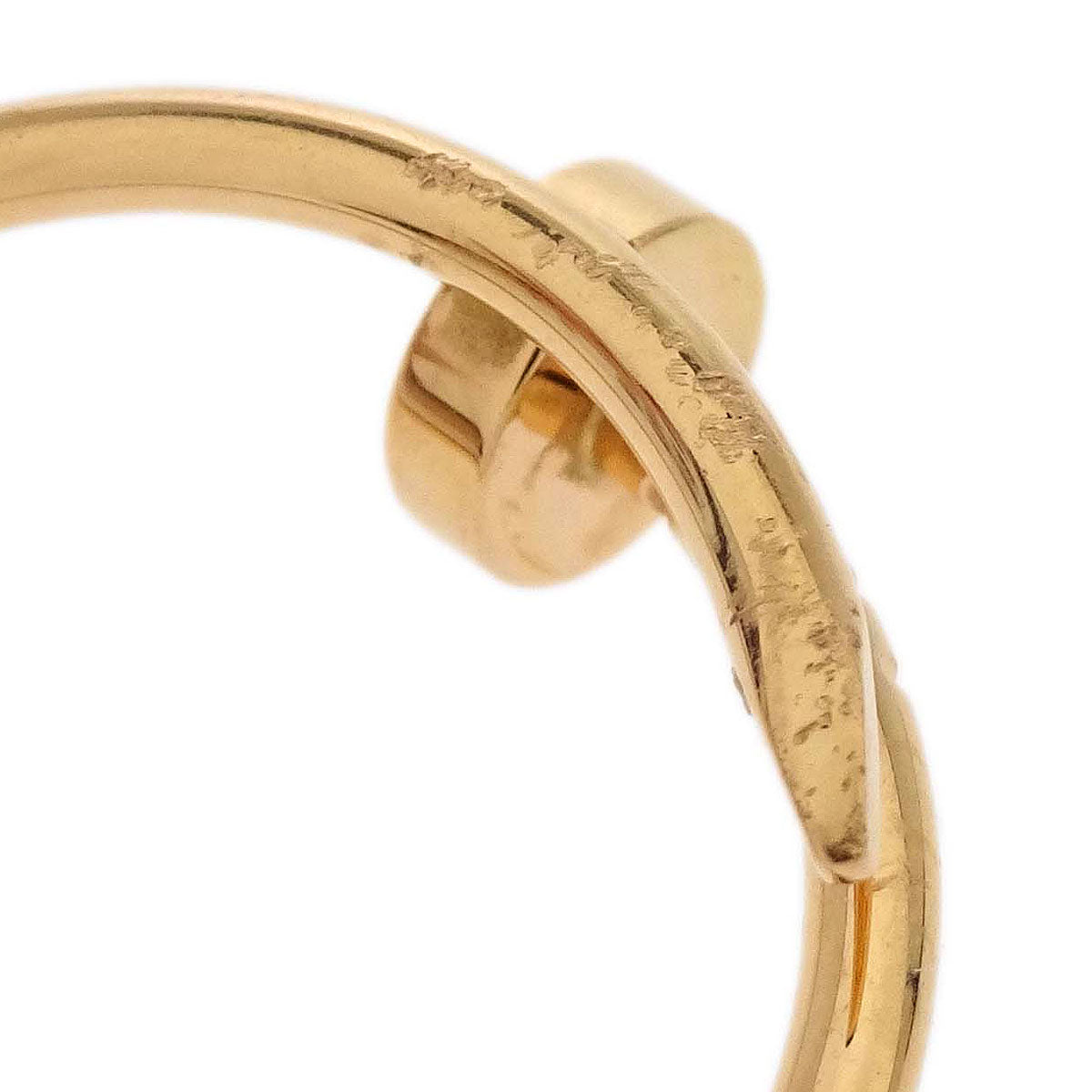 Cartier Juste Un Clou Ring Au750 Gold #57 #56 Jewelry