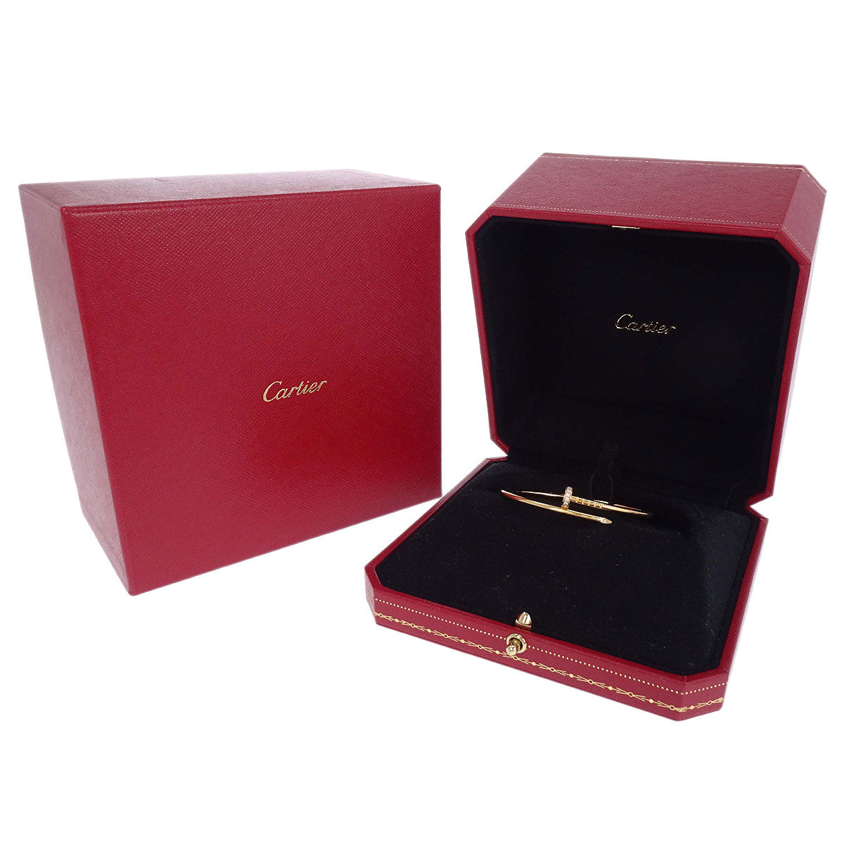 Cartier Juste Un Clou Bracelet #15 Au750 Diamond Jewelry