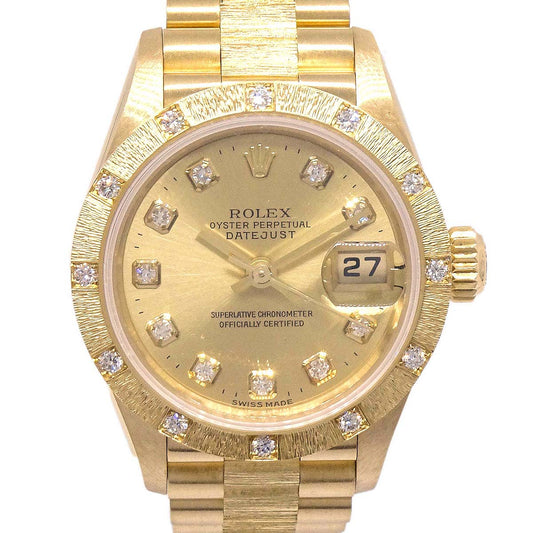 Rolex Oyster Perpetual Datejust 26mm Ref.79288 Watch 18KYG Diamond