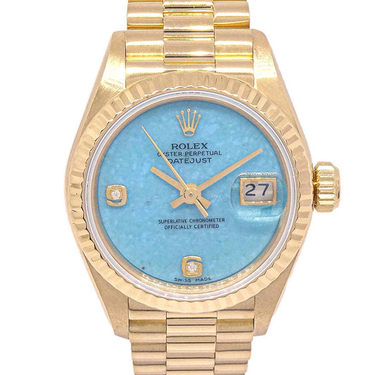 Rolex Oyster Perpetual Datejust 26mm Ref.69178 Watch Self-winding 18KYG