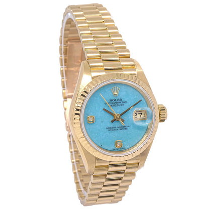 Rolex Oyster Perpetual Datejust 26mm Ref.69178 Watch Self-winding 18KYG