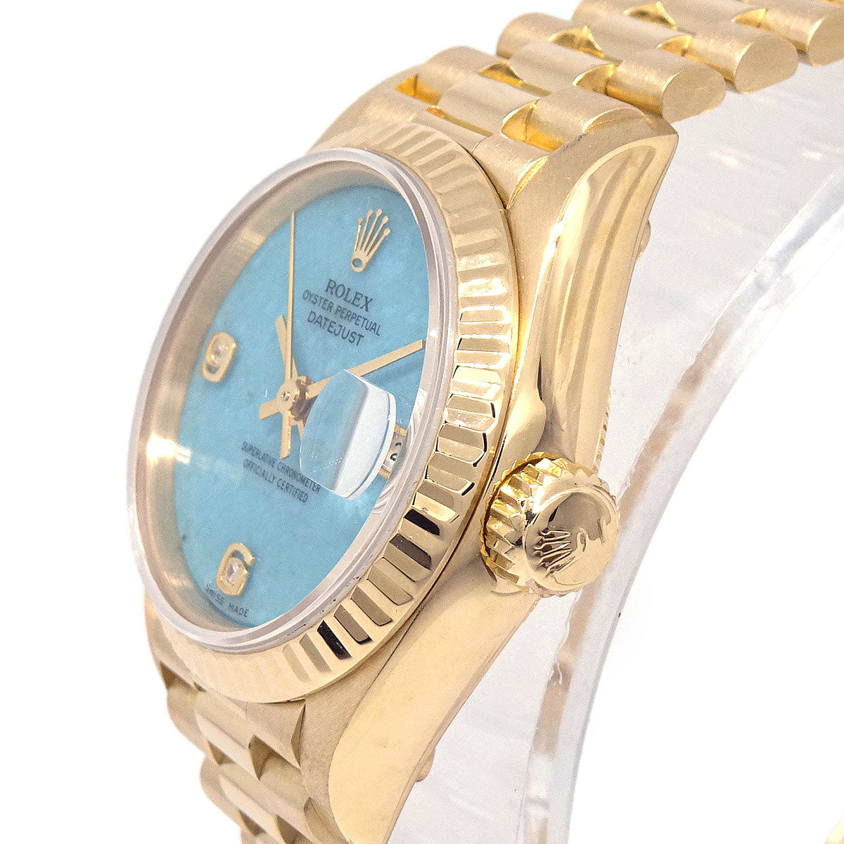 Rolex Oyster Perpetual Datejust 26mm Ref.69178 Watch Self-winding 18KYG