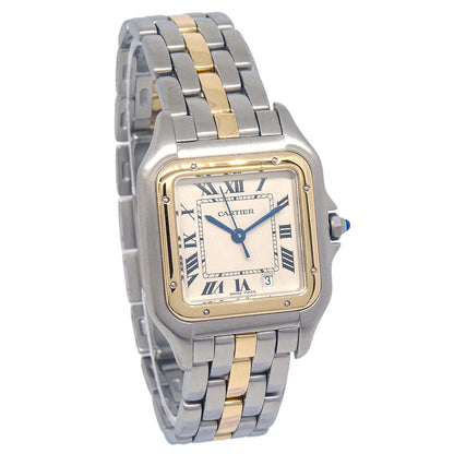 Cartier Panthere MM 1-Row Ref.83949 Quartz Watch 18KYG SS