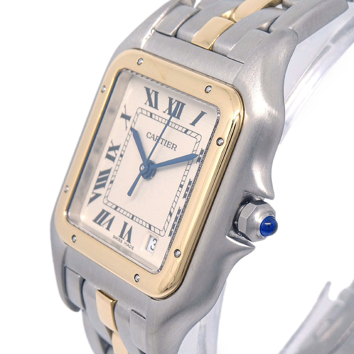Cartier Panthere MM 1-Row Ref.83949 Quartz Watch 18KYG SS