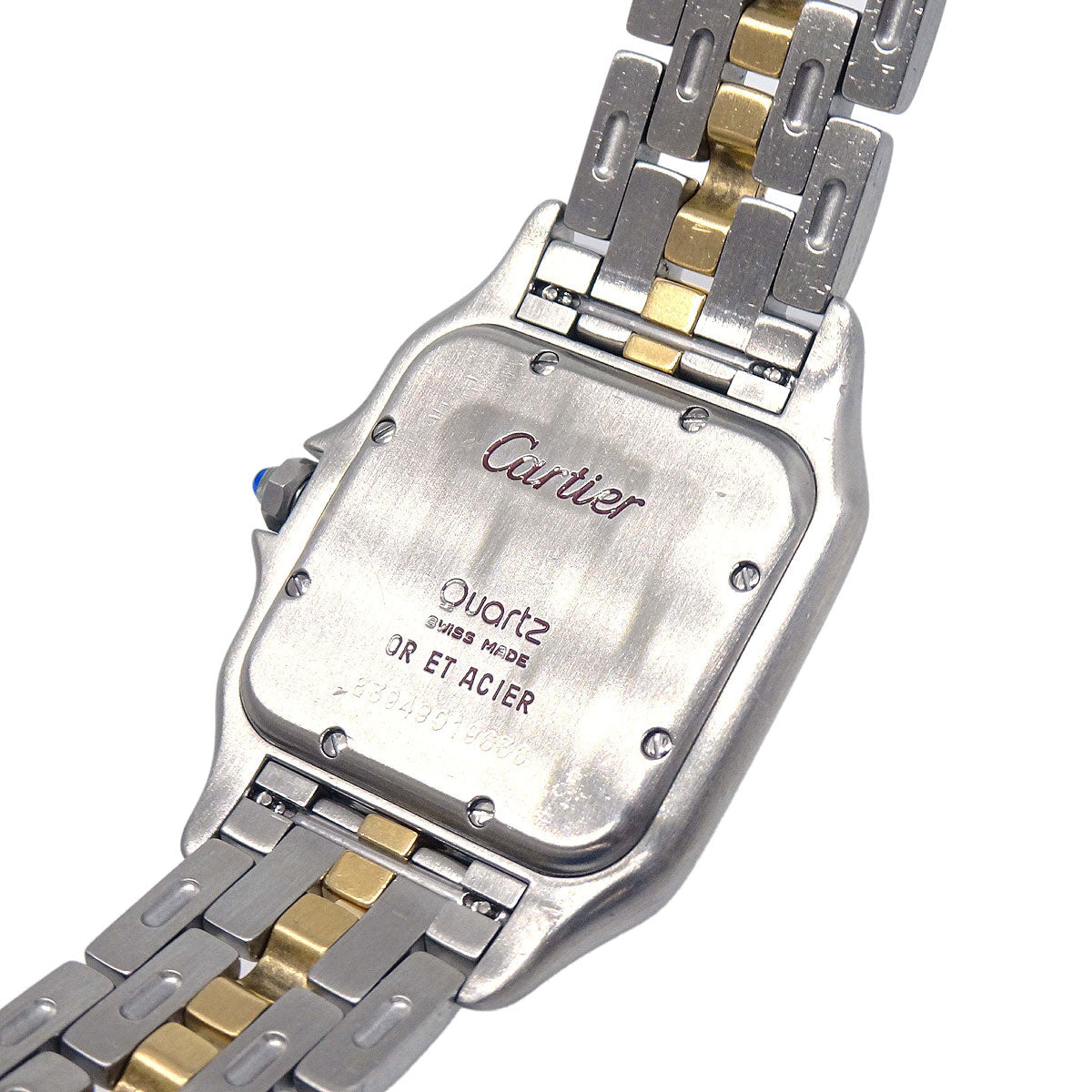 Cartier Panthere MM 1-Row Ref.83949 Quartz Watch 18KYG SS