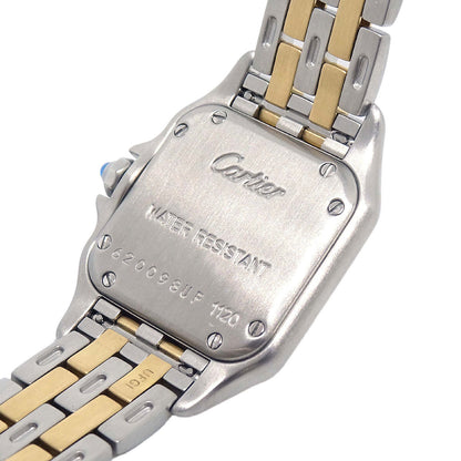 Cartier Panthere SM 2-Row Ref.1120 Quartz Watch 18KYG SS