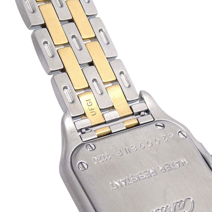 Cartier Panthere SM 2-Row Ref.1120 Quartz Watch 18KYG SS