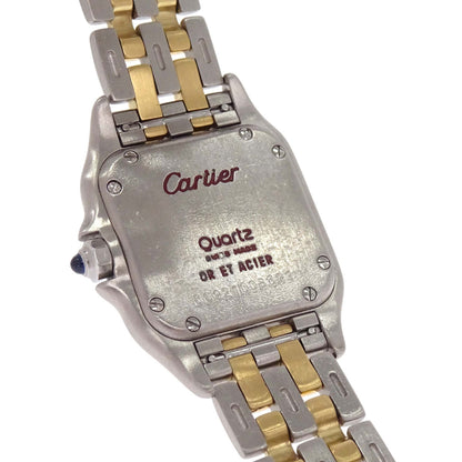 Cartier Panthere SM 2-Row 22mm Ref.66921 Quartz Watch 18KYG SS
